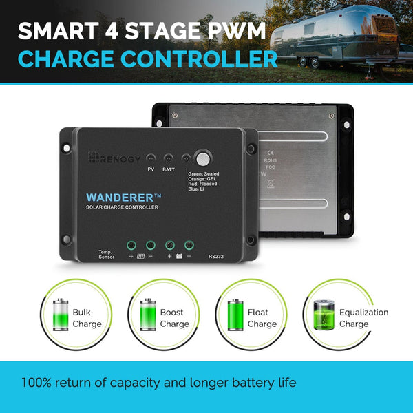 Wanderer Li 30A PWM Charge Controller Charge Controller