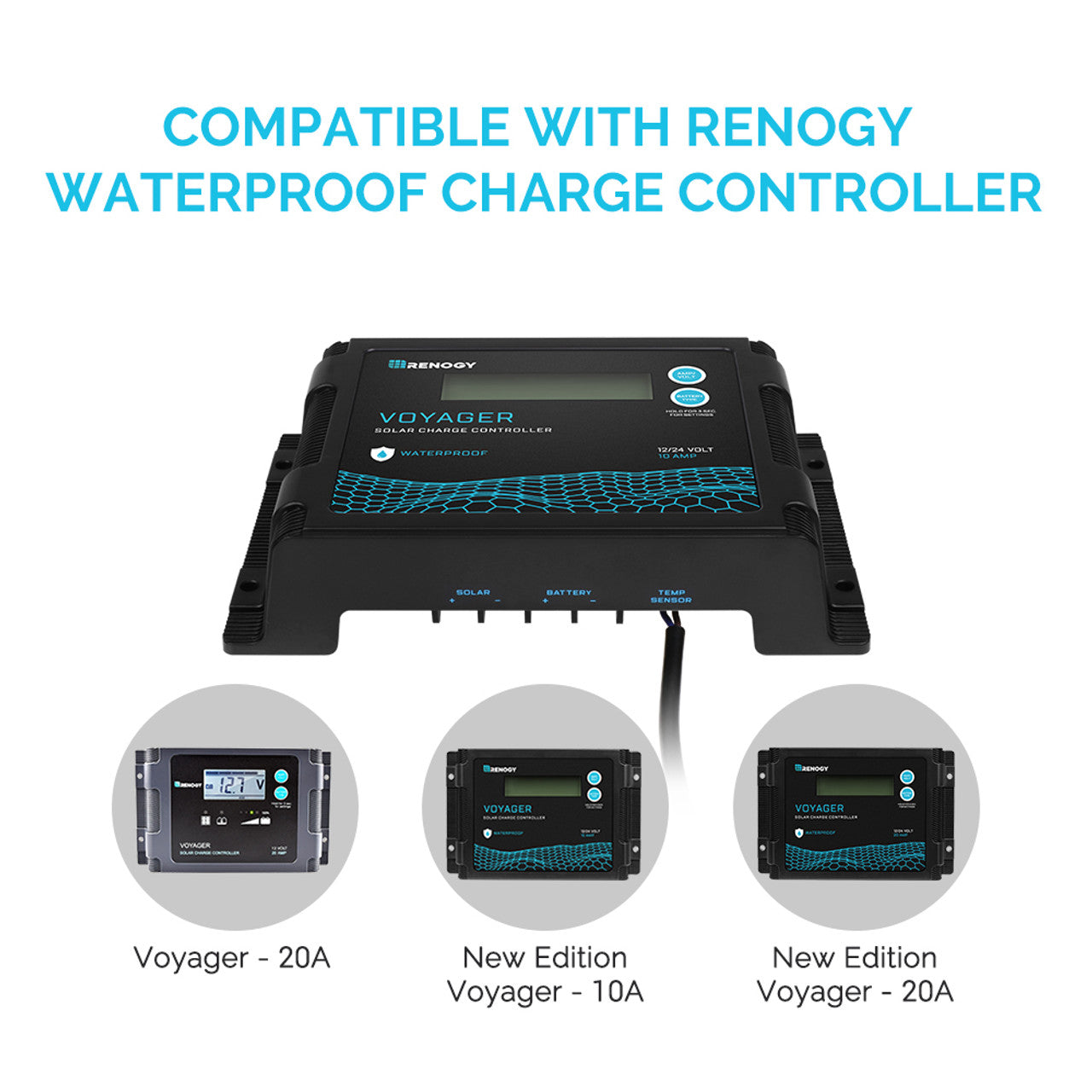 Battery Temperature Sensor for Voyager RTS Charge Controllers Perfect for Solar Systems