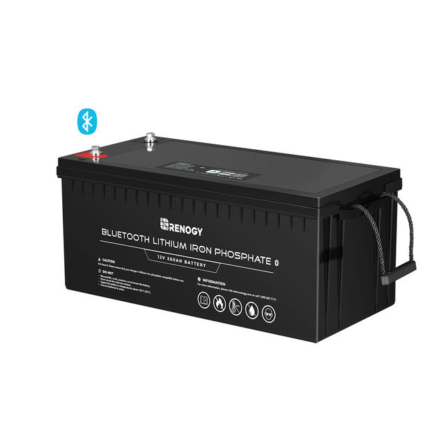 Lithium Iron Phosphate Battery with Bluetooth