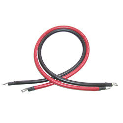 7 foot set 454 Amps max wire cable