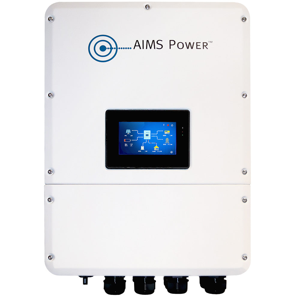 Aims power hybrid inverter charge 9600kw power output 15kw solar input