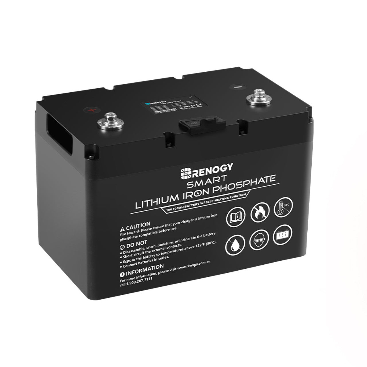 Smart Lithium Iron Phosphate Battery with Self-Heating Function