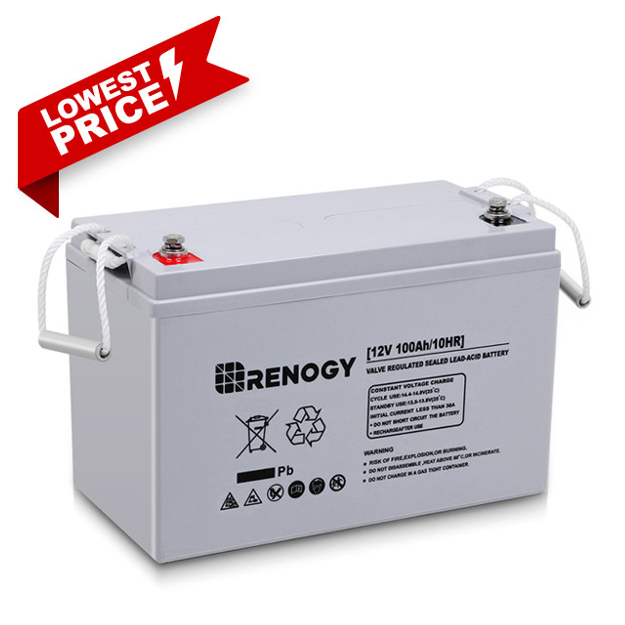 Deep Cycle AGM Battery 12 Volt 100Ah - LIMITED TIME OFFER: Pre-Order and Get 15-Day Shipping Guarantee Cycle AGM Battery Cycle Battery