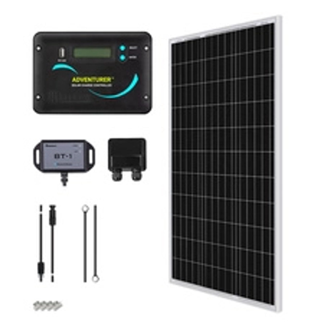 100 Watt 12 Volt Solar RV Kit