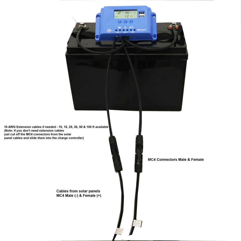 10 Amp PWM Solar Charge Controller